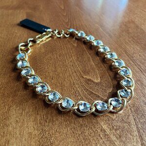 J. Crew gem link necklace NWT